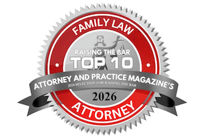 Family Law Raising the Bar Top 10 Attorney and Practice Magazine